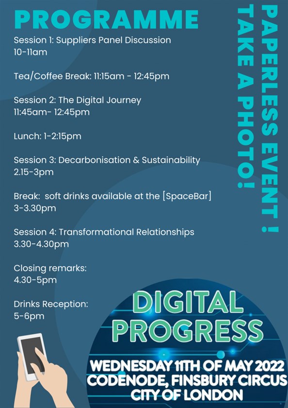 DIGITAL PROGRESS FORUM 2022 - PROGRAMME